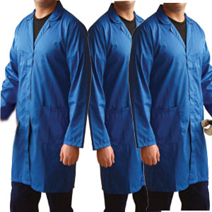 Blouse de travail homme grise