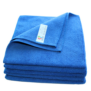 Chiffons microfibres Bleu