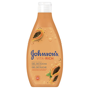 Gel douche Johnson's Vita Rich Papaya 750ml