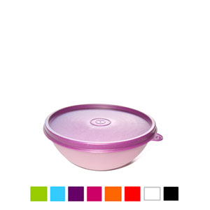 Saladier avec couvercle nÂº 0 translucide, diam. 130 x 60 mm 