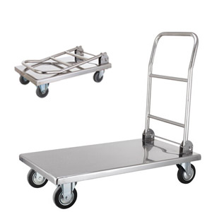 Chariot plate forme,  pliable