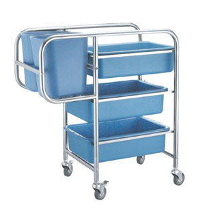 Chariot pour débarrasser les tables