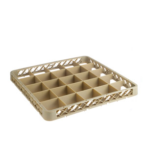 Extension pour panier à verres, avec 25 compartiments