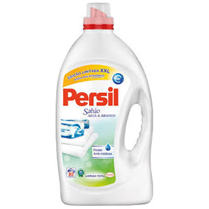 Détergent à lessive liquide Persil bleu et blanc 80 doses