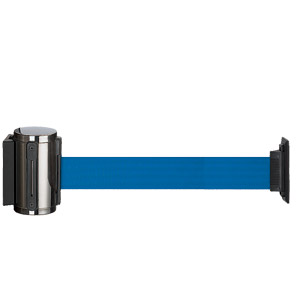 BarriÃ¨re murale rÃ©tractables, ruban bleu