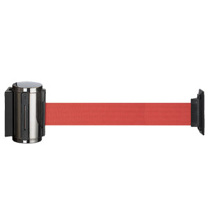 BarriÃ¨re murale rÃ©tractables, ruban rouge