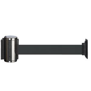 BarriÃ¨re murale rÃ©tractables, ruban noir