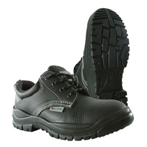 Chaussure en cuir noir S3