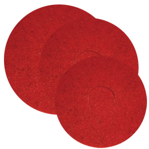 Disque monobrosse rouge 17p 432 mm