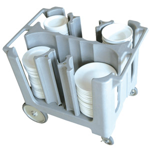 Chariot pour assiettes