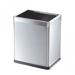 CORBEILLE À PAPIER INOX