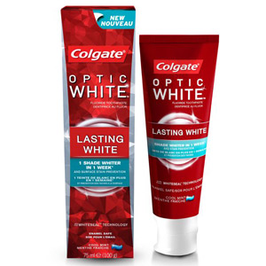 Colgate Optic Blanc Dentifrice Blanc Durable 75 ml