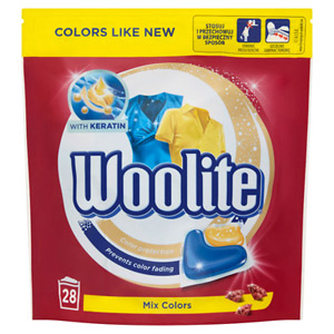 Lave-linge Capsules Woolite Couleurs 28un
