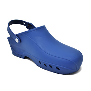 Sabot perforé thermoplastique, Bleu