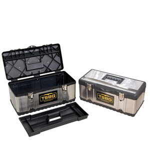 Caisse muti-usages Inox, 58 cm