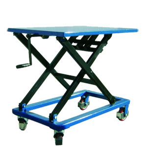 Table Ã©lÃ©vatrice manuelle, idÃ©ale pour meilleure la position et lâergonomie du travaille.