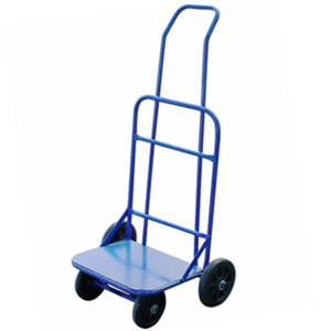 Chariot trÃ¨s maniable, parfait pour le transport et la distributon de publicitÃ©. PossibilitÃ© dâajouter un sac de distribution. PossÃ¨de 4 roues en caoutchouc noir.