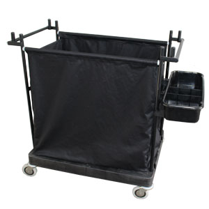 Chariot pour blanchisserie Robuste avec 1 bac