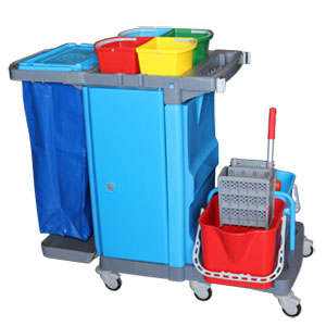 Chariot carÃ©nÃ© mÃ©nage et lavage