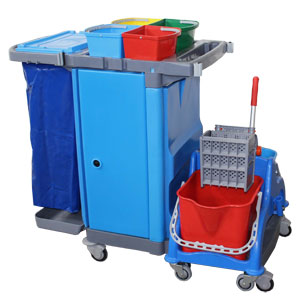 Chariot carÃ©nÃ© mÃ©nage et lavage