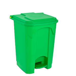 POUBELLE À PÉDALE 50 L VERT