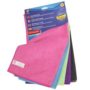 Chiffons de nettoyage en microfibre, Ecolab