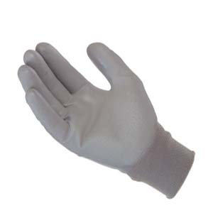 Gants PU gris