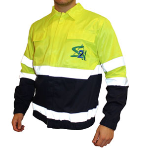 Veste haute visibilitÃ©.