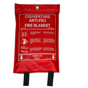 Couverture anti feu 1x1m